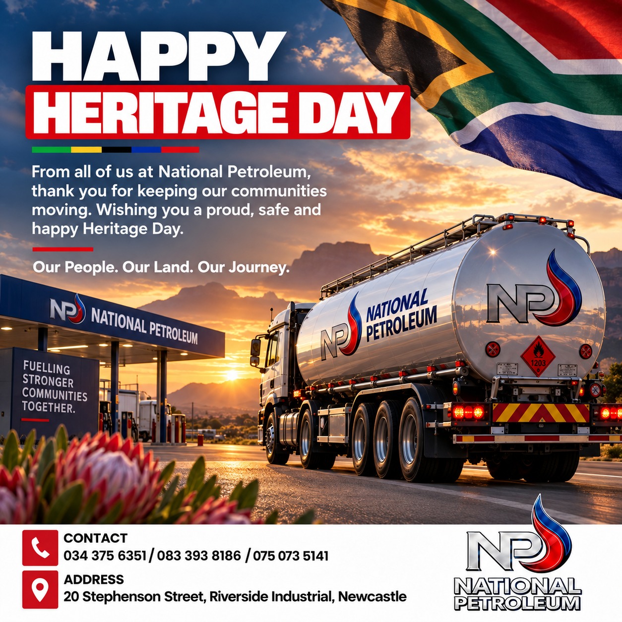 Happy Heritage Day from National Petroleum