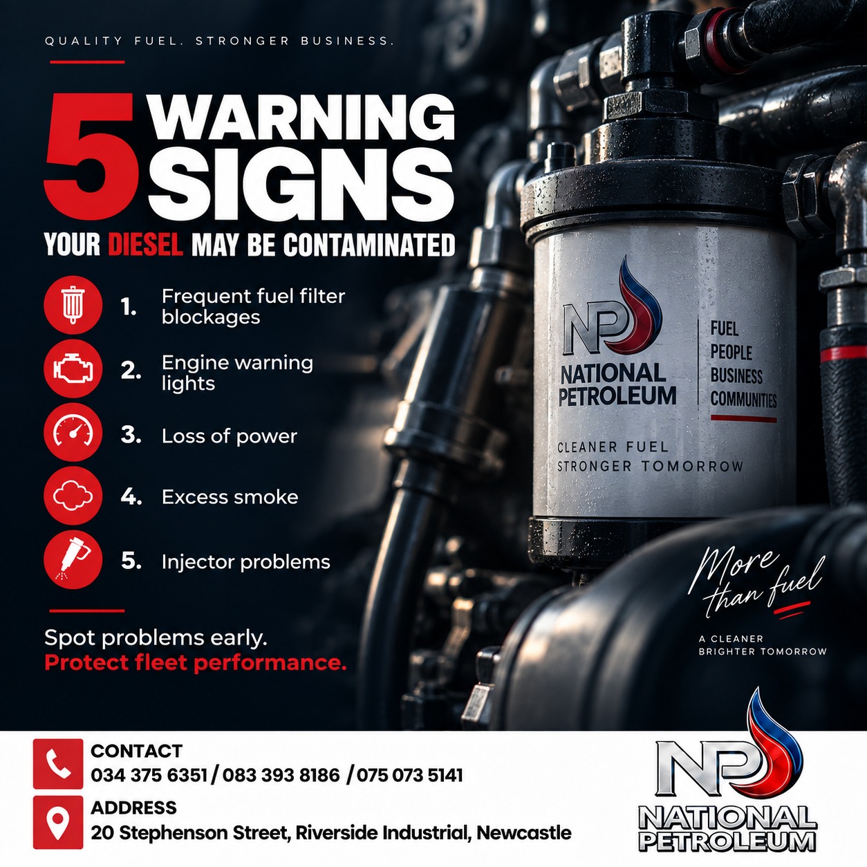 5 Warning Signs Your Diesel May Be Contaminated | National Petroleum
